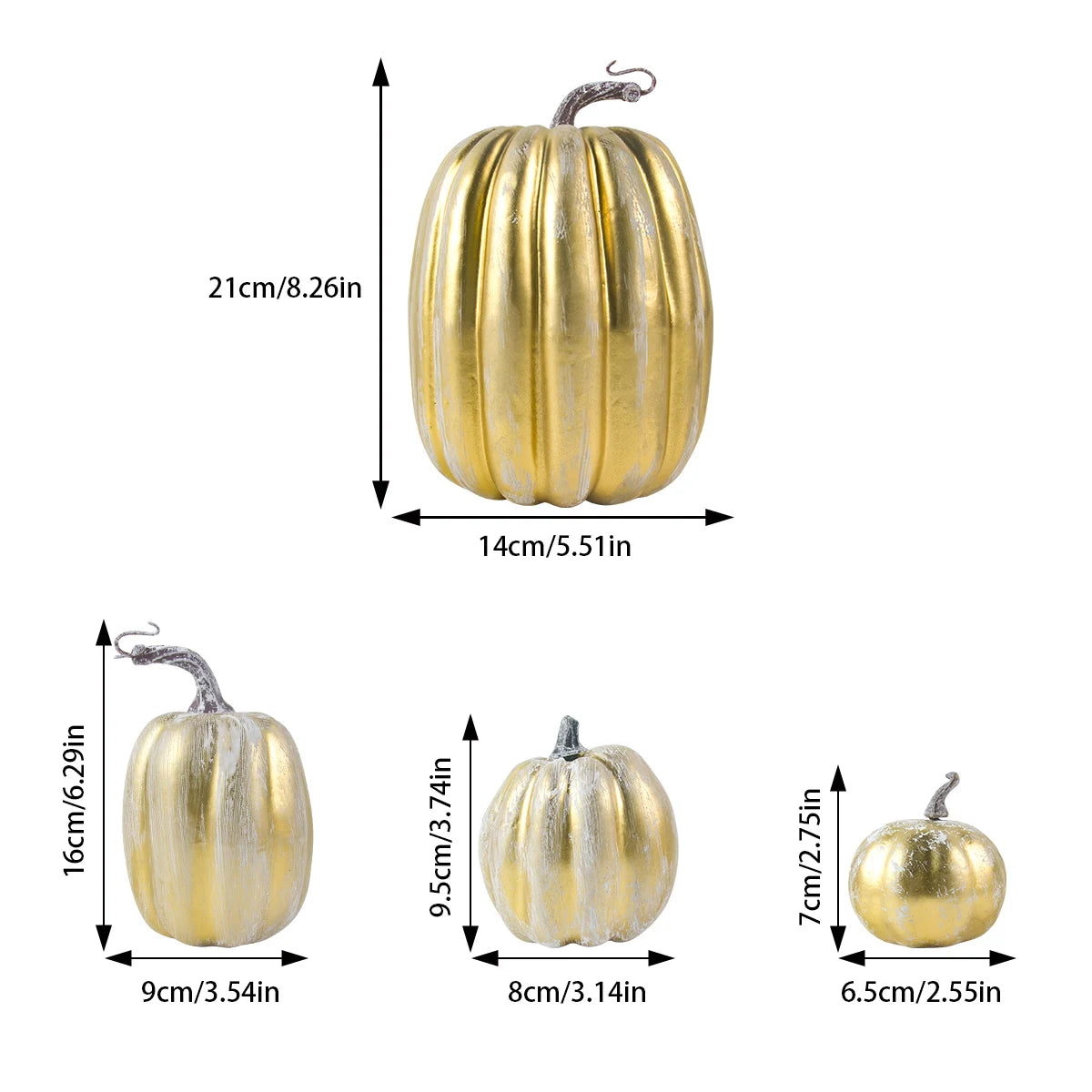 Pumpkins Set Decorations