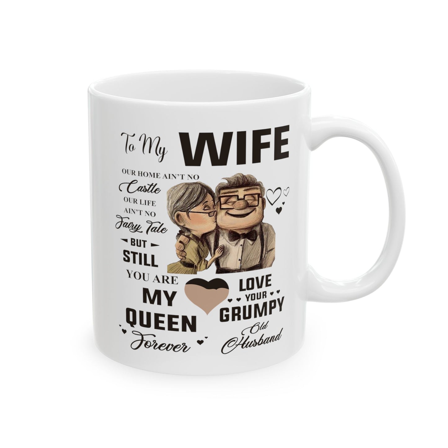 To My Wife | Ceramic Mug, (11oz, 15oz)