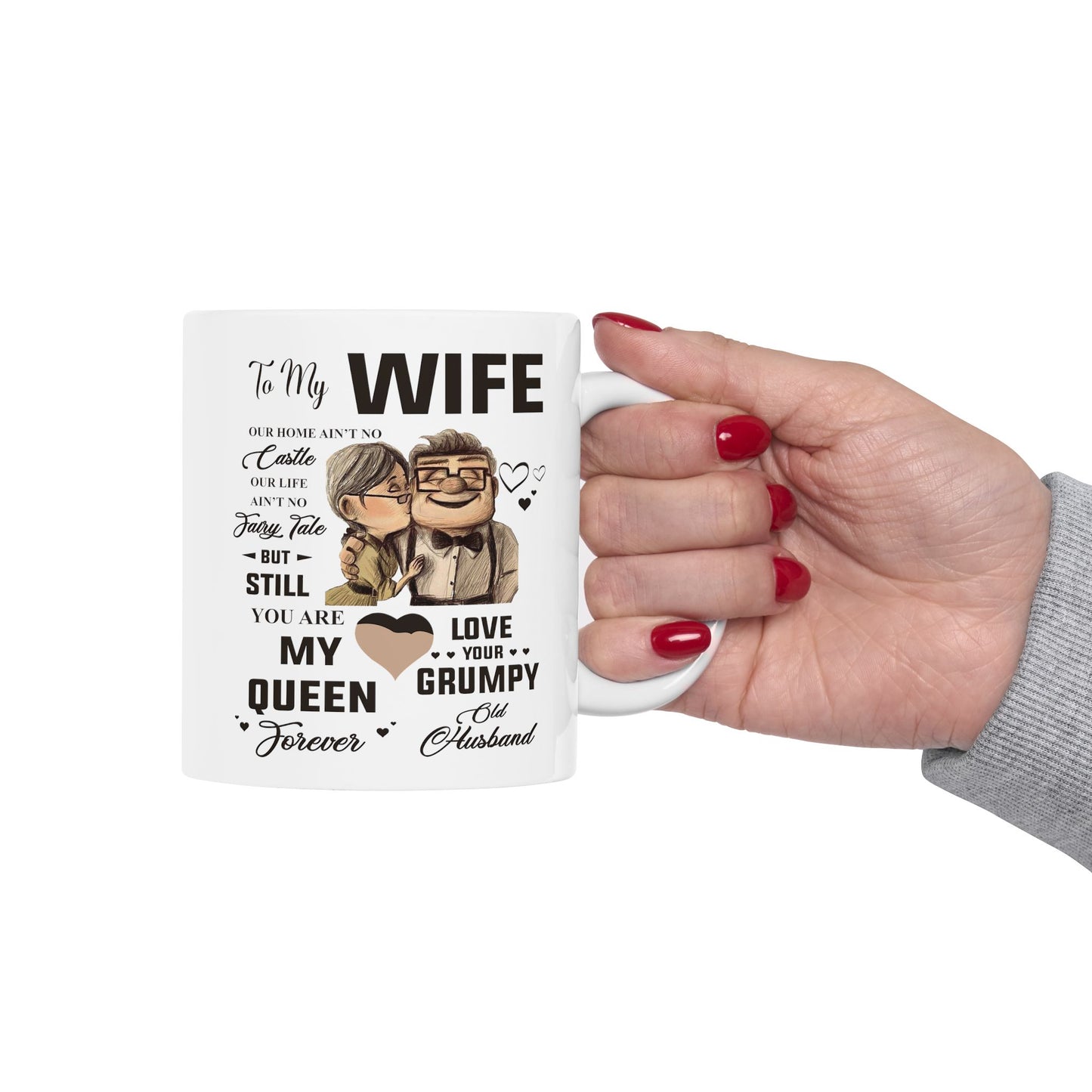 To My Wife | Ceramic Mug, (11oz, 15oz)