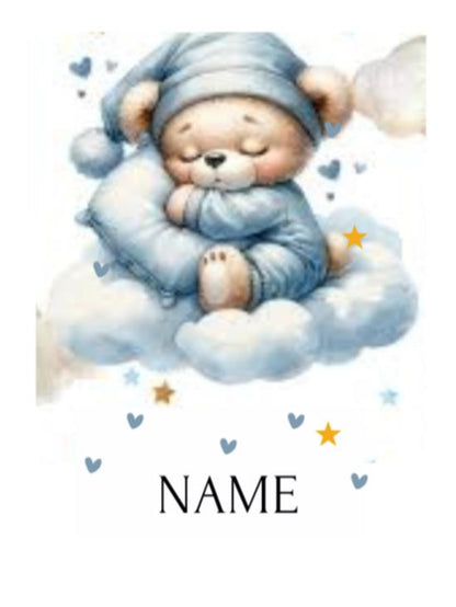 Personalized Baby Boy Blanket | Baby Gift